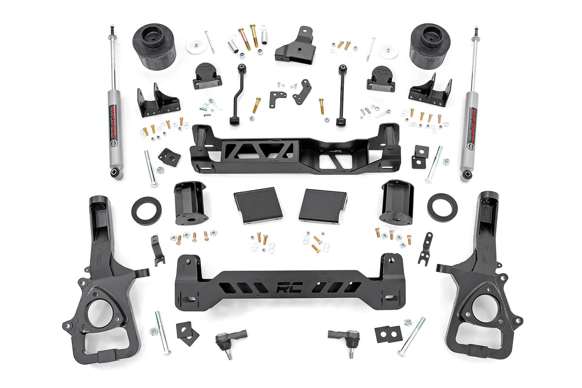 Rough Country 6 Inch Lift Kit | Ram 1500 2WD (2019-2024) - Without 22in Factory Wheels