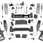 Rough Country 6 Inch Lift Kit | Ram 1500 4WD (2019-2024) - With 22in Factory Wheels / M1 Struts w/M1 Rear Shocks