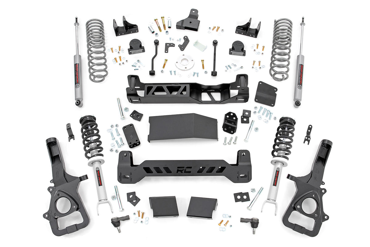 Rough Country 6 Inch Lift Kit | Ram 1500 4WD (2019-2024) - Without 22in Factory Wheels / N3 Struts w/N3 Rear Shocks
