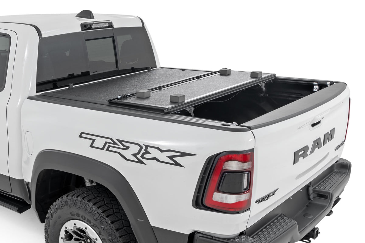 Rough Country Hard Low Profile Bed Cover | Ram 1500 (19-26)/1500 TRX (21-24)