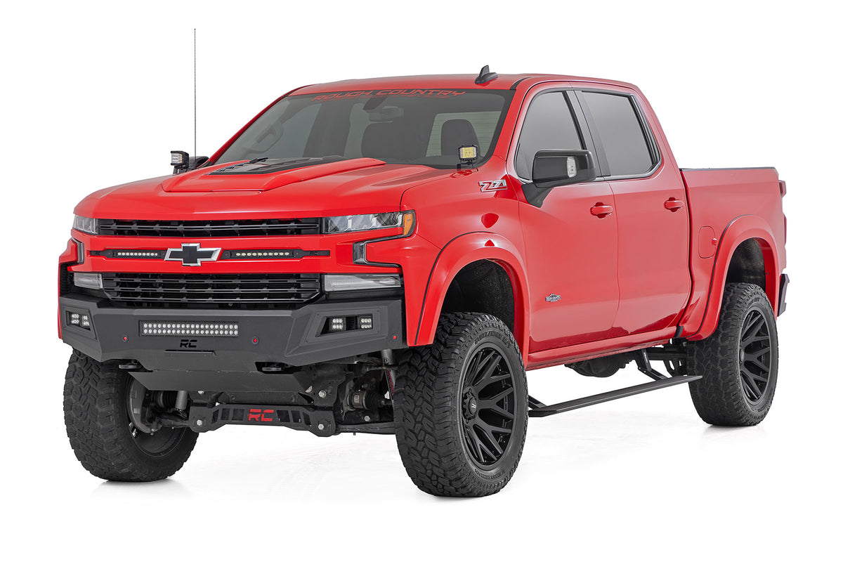 Rough Country Power Running Boards | Chevy/GMC 1500/2500HD/3500HD (19-26)