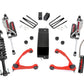 Rough Country 3.5 Inch Lift Kit | Chevy/GMC 1500 (07-16) - Red / Vertex Reservoir Coilovers / Vertex Reservoir Shocks