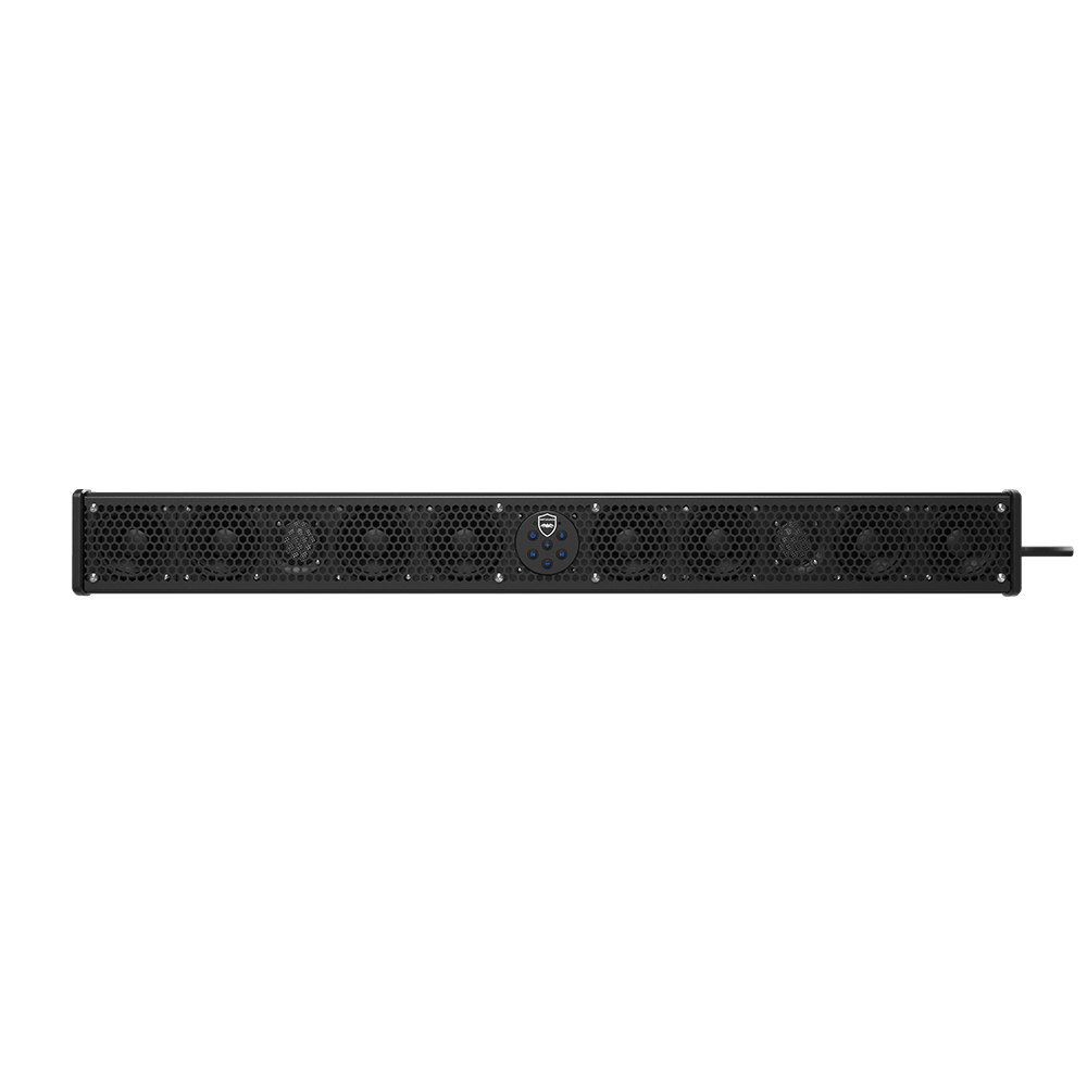 STEALTH ULTRA HD-10-B | Black All-In-One Amplified Bluetooth Soundbar with Remote