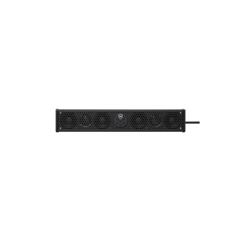 STEALTH ULTRA HD-6-B | Black All-In-One Amplified Bluetooth Soundbar with Remote