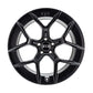 Method Race Wheels Aero 5 | 20x9.5 | +33mm (6.55" BS) | 5x4.5 Bolt Pattern - Satin Black