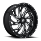 Fuel Off-Road Kompressor Wheel | 22x7 | +13mm | 4x137 Bolt Pattern
