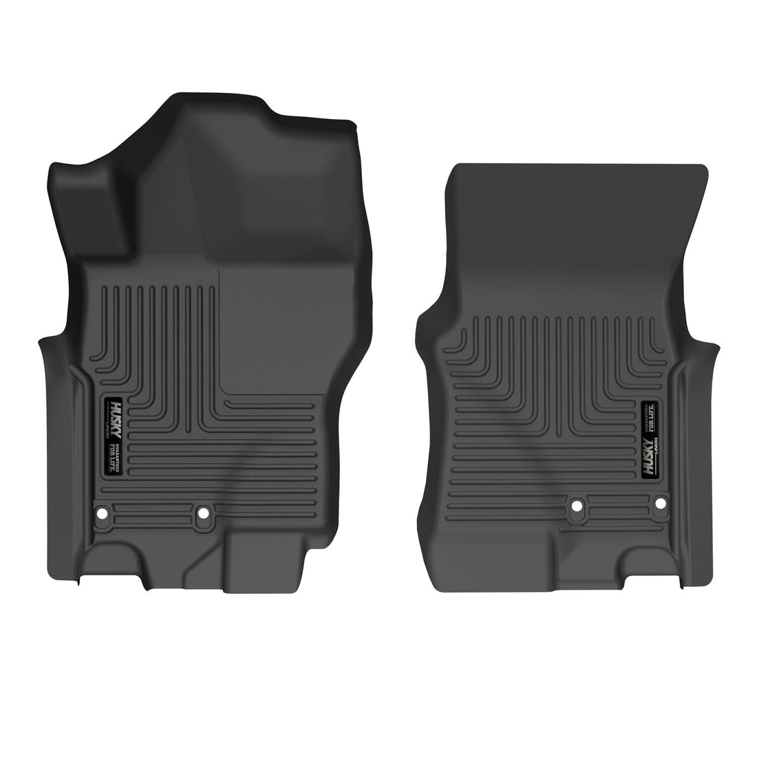 Husky Liners WeatherBeater Front Floor Liners - 2 Piece Fits 2022-2025 Nissan Frontier