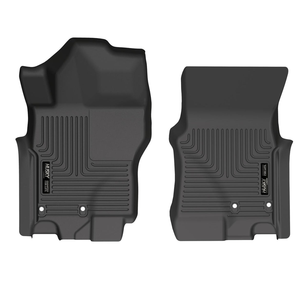Husky Liners WeatherBeater Front Floor Liners - 2 Piece Fits 2022-2025 Nissan Frontier