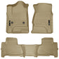 Husky Liners WeatherBeater Front & Second Seat Floor Liners - 3 Piece Fits 2015-2020 Chevy Tahoe, GMC Yukon