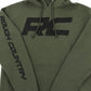 Rough Country Heavyweight Hoodie | RC Topographical | Army Green