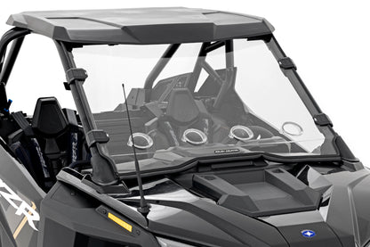Rough Country Vented Full Windshield | Scratch Resistant | Polaris RZR PRO/Turbo R