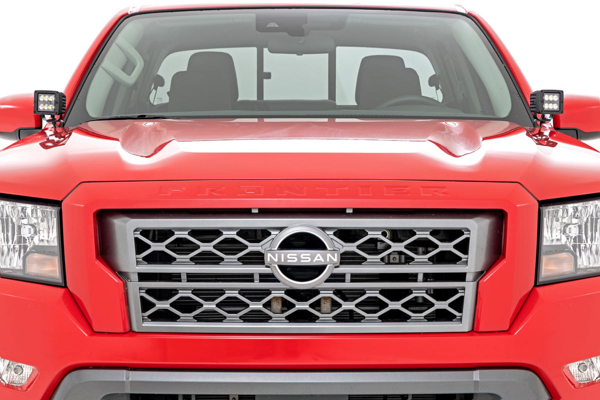 Rough Country LED Ditch Light Kit | Nissan Frontier 2WD/4WD (2022-2026)