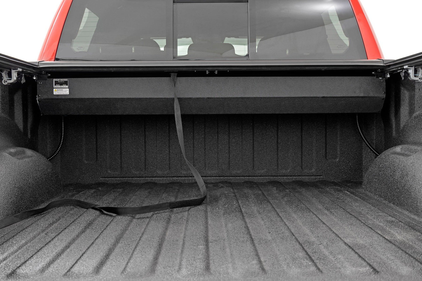 Rough Country (46320551A) Retractable Bed Cover | 5'7" Bed | Ram 1500 (19-24)/1500 TRX (21-24)