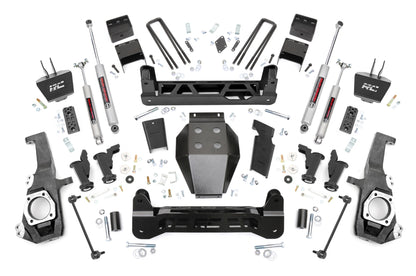 Rough Country 5 Inch Lift Kit | Torsion Drop | Chevy/GMC 2500HD/3500HD 2WD/4WD (20-26)