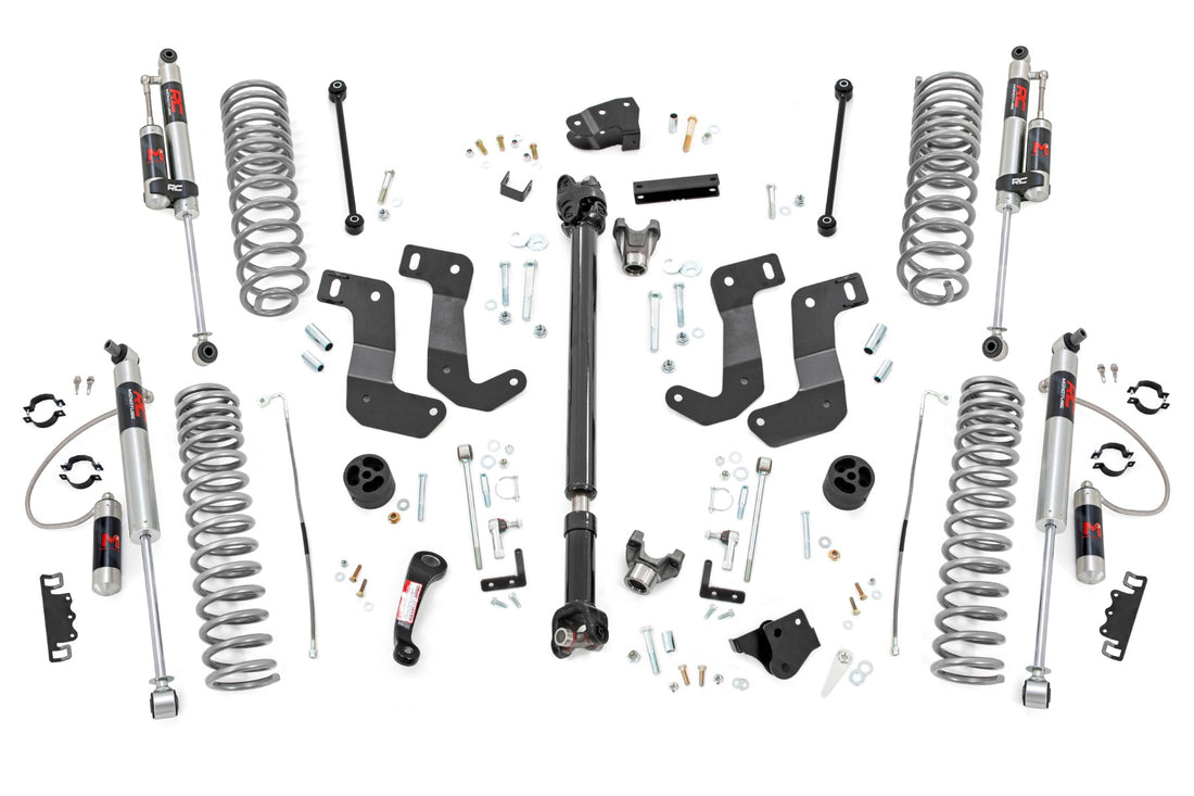 Rough Country 6 Inch Lift Kit | Jeep Gladiator JT 4WD (2020-2023) - M1R Monotube