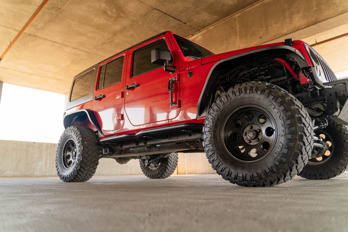 2007-2018-4-Door-Jeep-Wrangler-JK-OE-Plus-Side-Steps_Installed-13.jpg