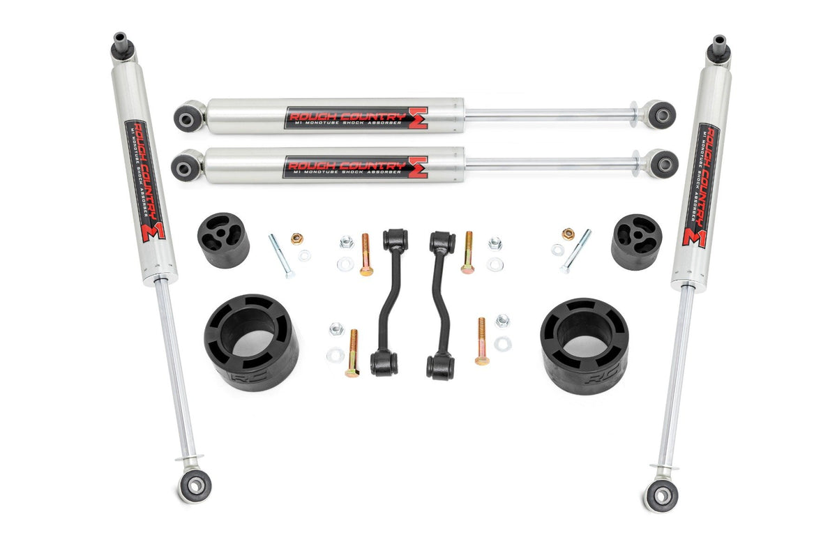 Rough Country 2.5 Inch Leveling Kit | Jeep Gladiator JT 4WD (2024-2026) - M1 Monotube