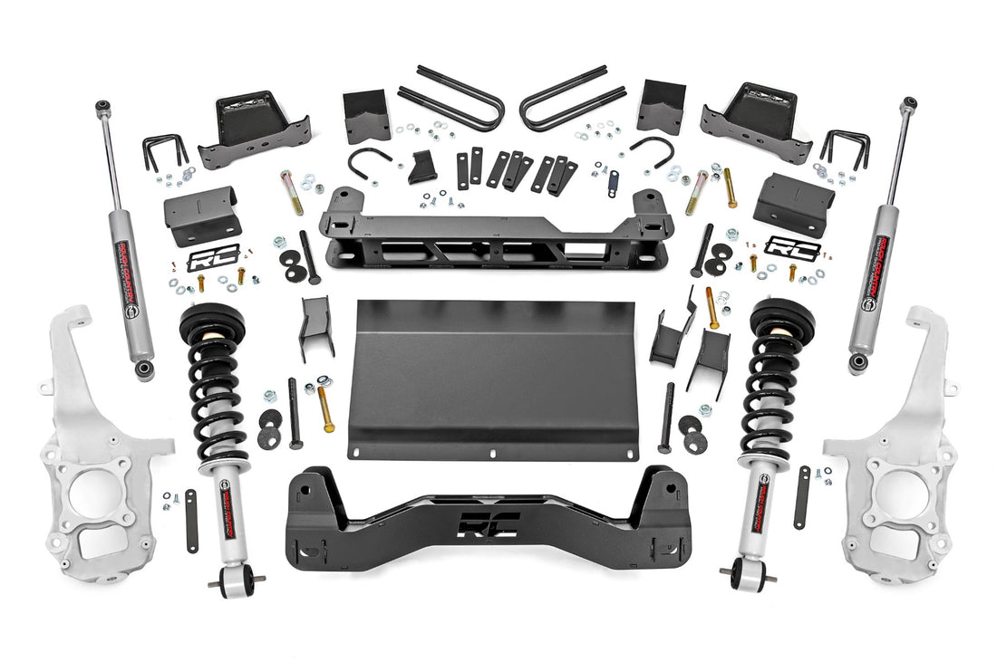 Rough Country 6 Inch Lift Kit | Ford F-150 4WD (2021-2026) - N3 Struts w/N3 Rear Shocks