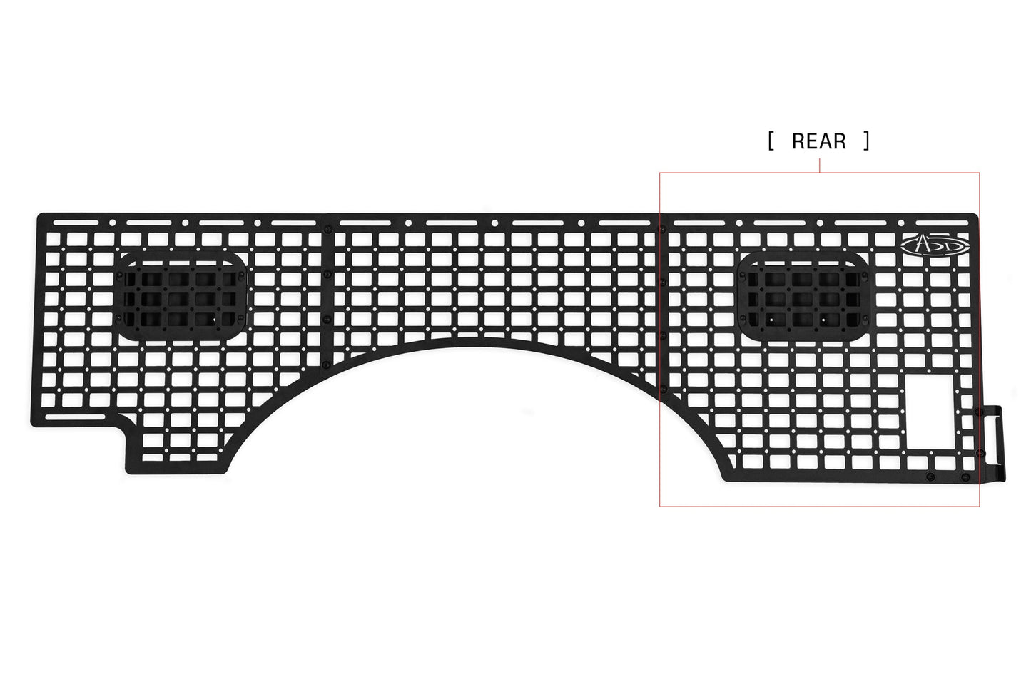2023-Ford-Super-Duty-Bed-Side-Molle-Panels-Passenger-Side-rear-callout.jpg