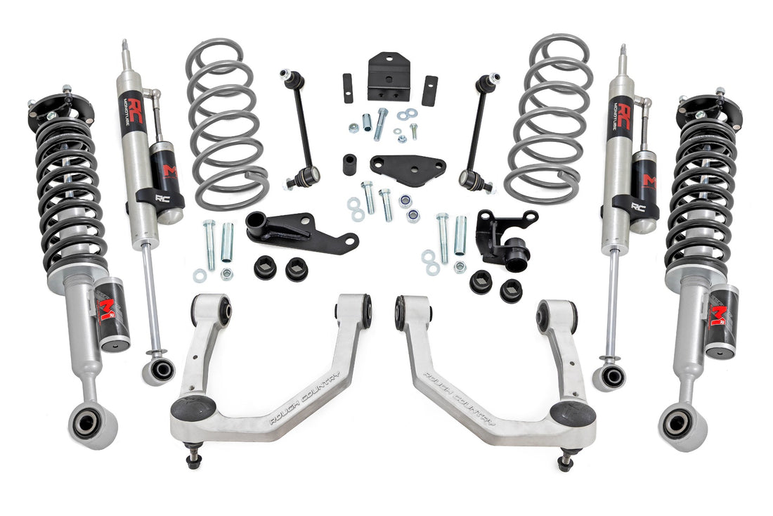 Rough Country 3.5 Inch Lift Kit | Toyota 4Runner 4WD (2025-2026) - M1R Struts w/M1R Rear Shocks