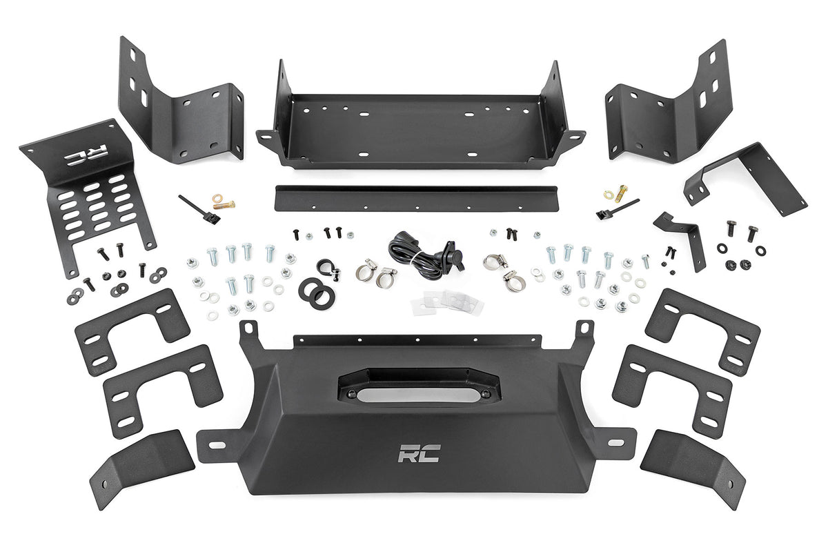 Rough Country Hidden Winch Mount | Ford Bronco 4WD (2021-2026)