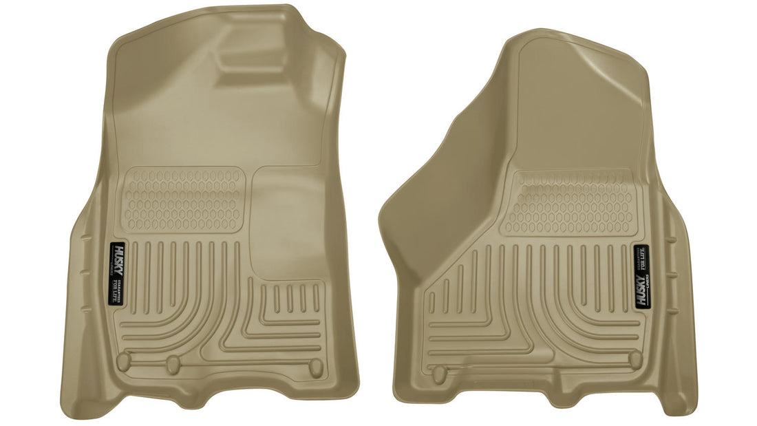 Husky Liners WeatherBeater Front Floor Liners - 2 Piece Fits 2009-2018 Ram 1500, 2010-2018 2500/3500, 2019-2024 1500 Classic
