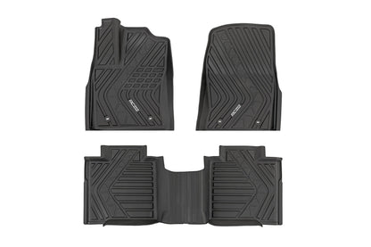 Rough Country Flex-Fit Floor Mats | Toyota Tundra 2WD/4WD (2022-2026)