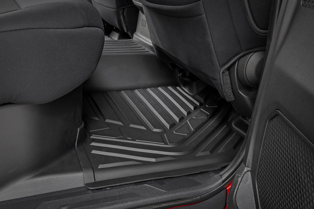 Rough Country Flex-Fit Floor Mats | Toyota Tundra 2WD/4WD (2022-2026)