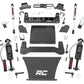 Rough Country 6 Inch Lift Kit | GMC Sierra 1500 2WD/4WD (2019-2024) - 4.3L, 5.3L, 6.2L / Multi-Leaf Spring / Vertex Coilovers w/V2 Rear Shocks