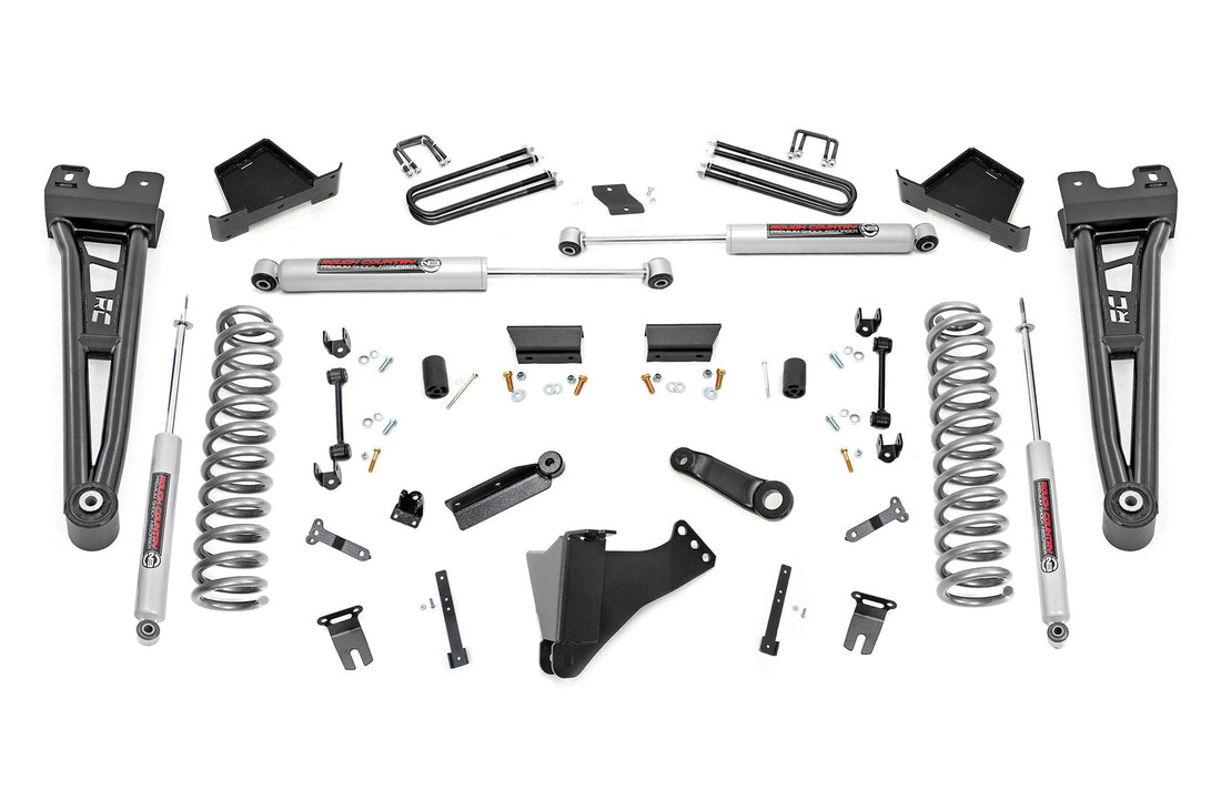 Rough Country 6 Inch Lift Kit | Ford F-250/F-350 Super Duty 4WD (2023-2026) - Gas / Premium N3