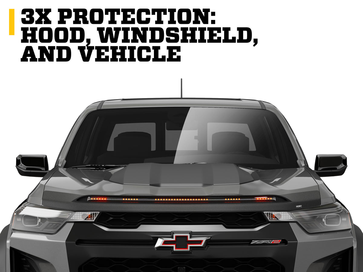 Husky Liners Aeroskin Lightshield PRO Hood Protector Fits 2019-2026 Chevy Silverado 1500