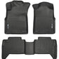 Husky Liners WeatherBeater Front & Second Seat Floor Liners - 3 Piece | Includes Footwell Coverage Fits 2005-2015 Toyota Tacoma