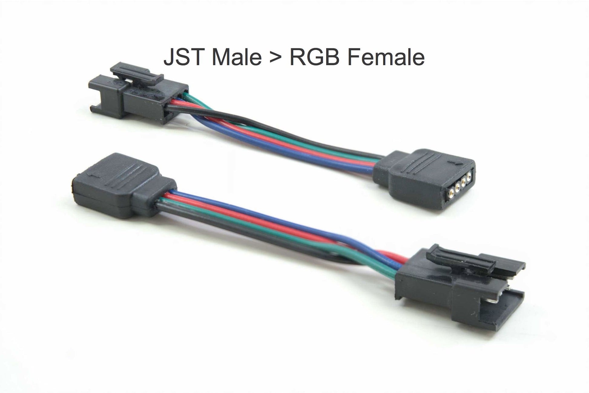 Adapter: RGBW 5P JST Male to RGB 4P JST Female - Trucks R Us