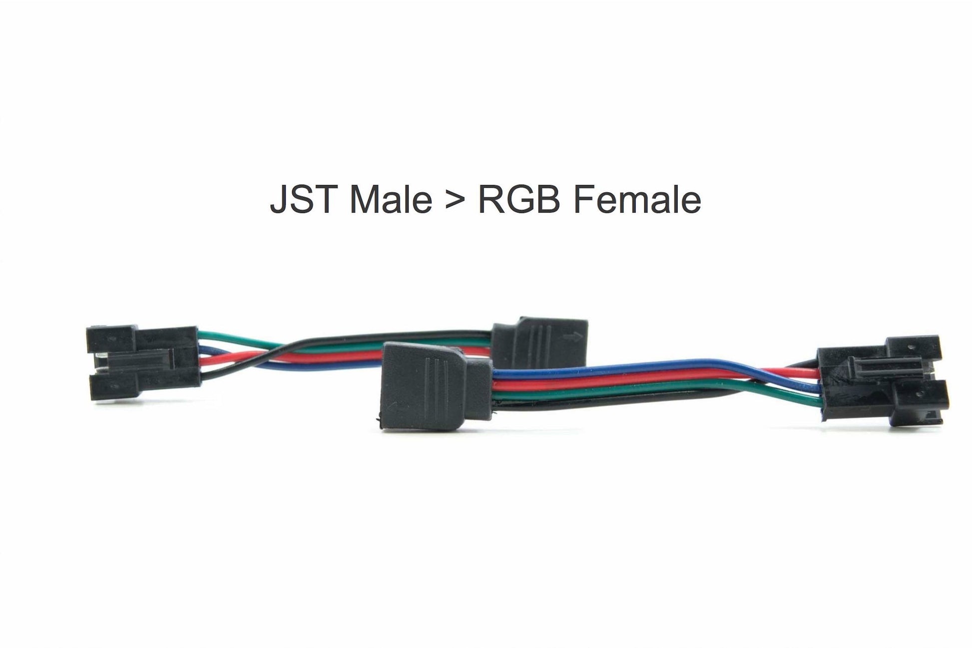 Adapter: RGBW 5P JST Male to RGB 4P JST Female - Trucks R Us