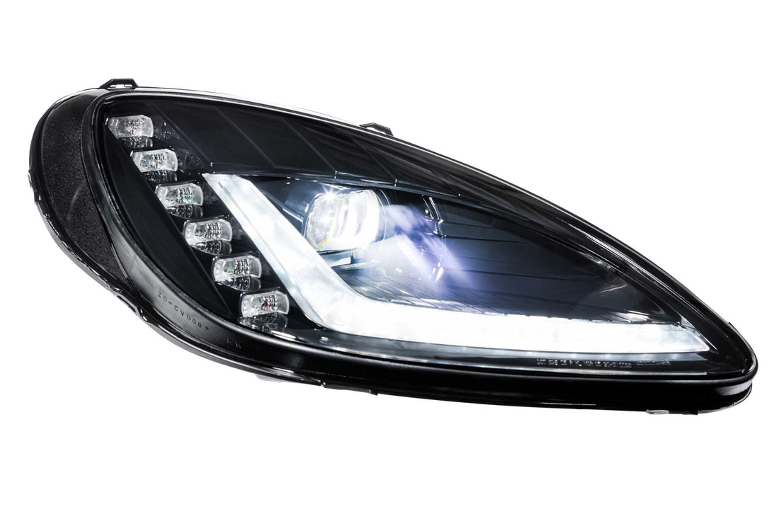 XB LED Headlights: Corvette C6 (05-13) (C7 Style / Set)