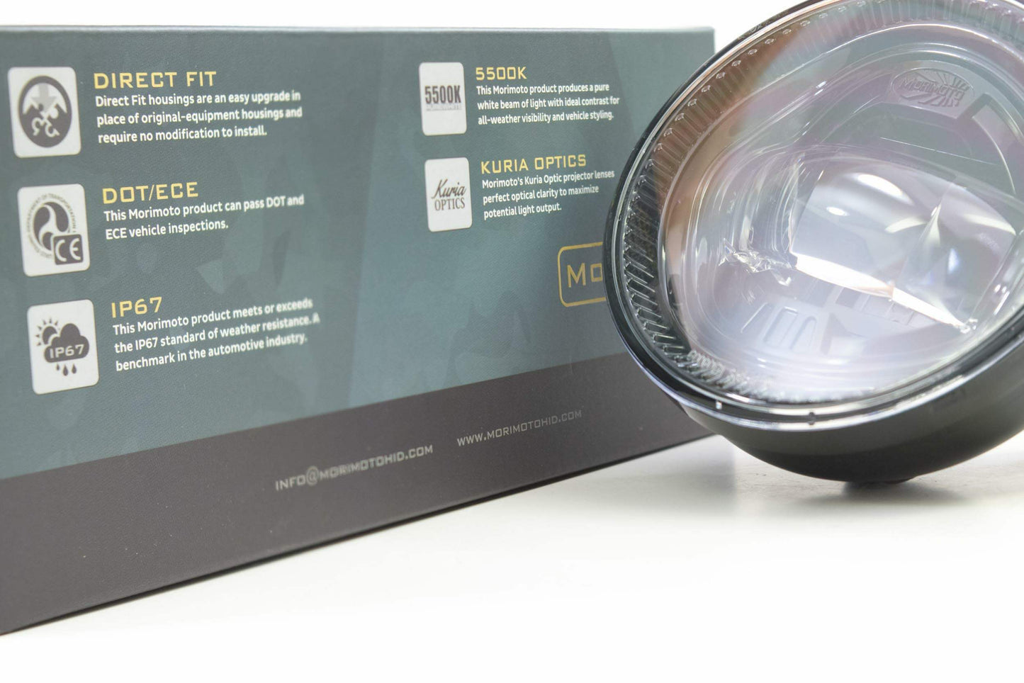 XB LED Fogs: Type F1 (Set)