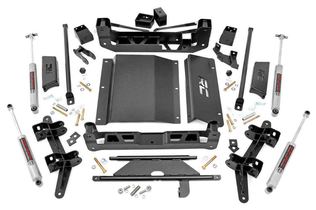 Rough Country 4 Inch Lift Kit | Chevy/GMC K1500 Truck/SUV 4WD (1988-1999)