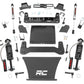 Rough Country 4 Inch Lift Kit | AT4/Trailboss | Chevy/GMC 1500 2WD/4WD (19-24)/Silverado 1500 (19-24) - Trailboss / AT4 (4.3L, 5.3L, 6.2L) / Vertex Reservoir Coilovers / V2 Monotube Shocks