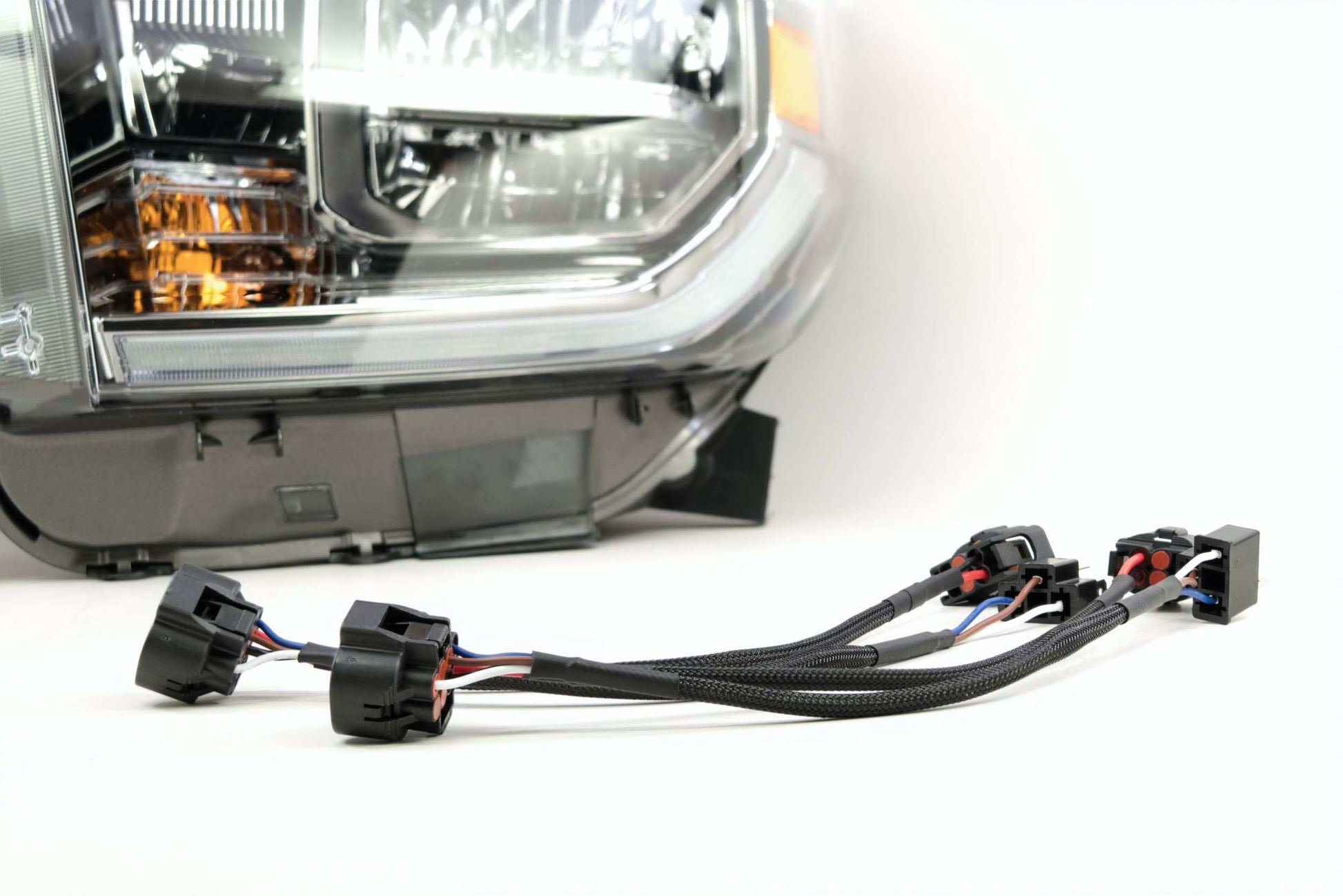 Spare Parts: Tundra OEM LED DRL Adapter Harness Replacement - Trucks R Us
