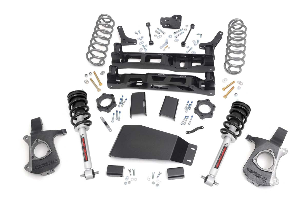 Rough Country 5 Inch Lift Kit | Chevy/GMC SUV 1500 2WD/4WD (2007-2014) - Lifted N3 Struts