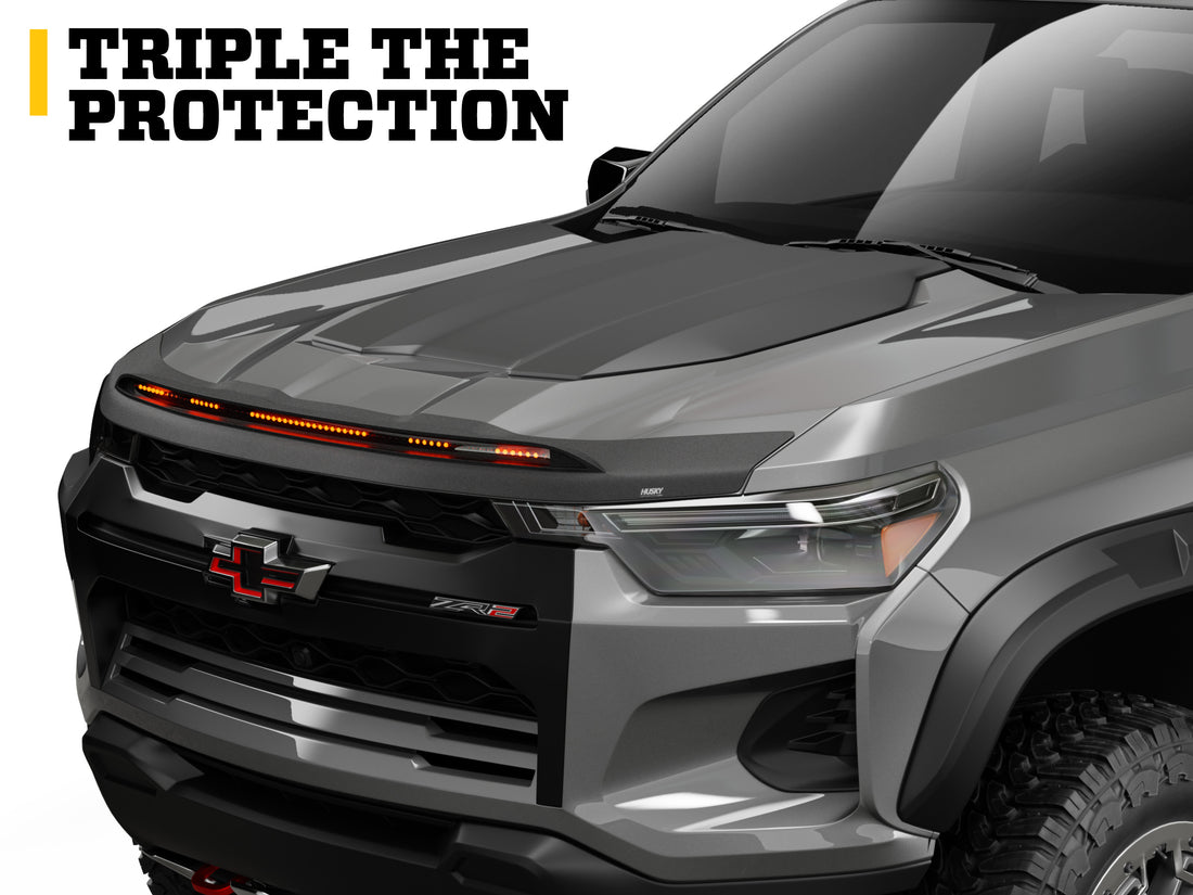 Husky Liners Aeroskin Lightshield PRO Hood Protector Fits 2019-2026 Chevy Silverado 1500