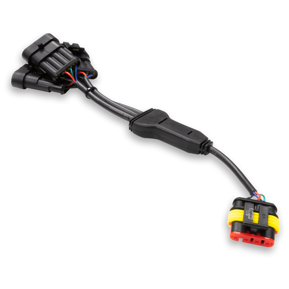 RGB-4P-1M/3F | RGB 4-Pin Waterproof Splitter 1 Male / 3 Female