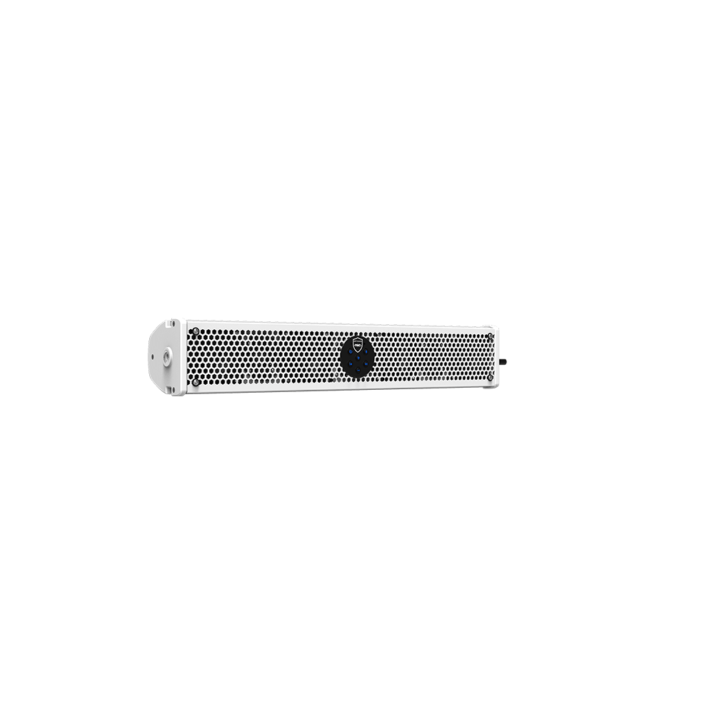 STEALTH ULTRA HD-6-W | White All-In-One Amplified Bluetooth Soundbar with Remote