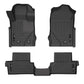 Husky Liners WeatherBeater Front & Second Seat Floor Liners - 3 Piece Fits 2021-2026 Ford Bronco