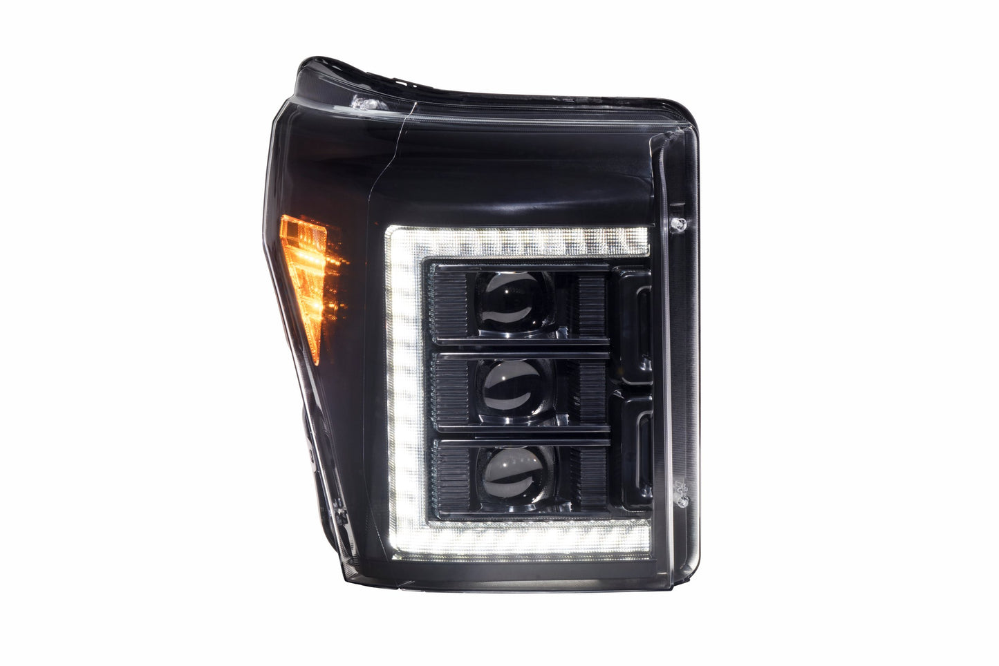 XB LED Headlights: Ford Super Duty (11-16 / White DRL / Set)