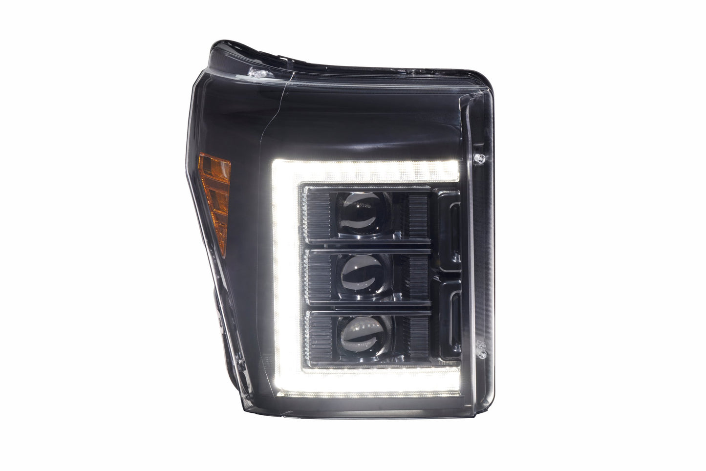 XB LED Headlights: Ford Super Duty (11-16 / White DRL / Set)