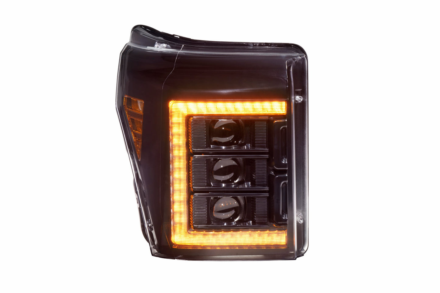 XB LED Headlights: Ford Super Duty (11-16 / White DRL / Set)
