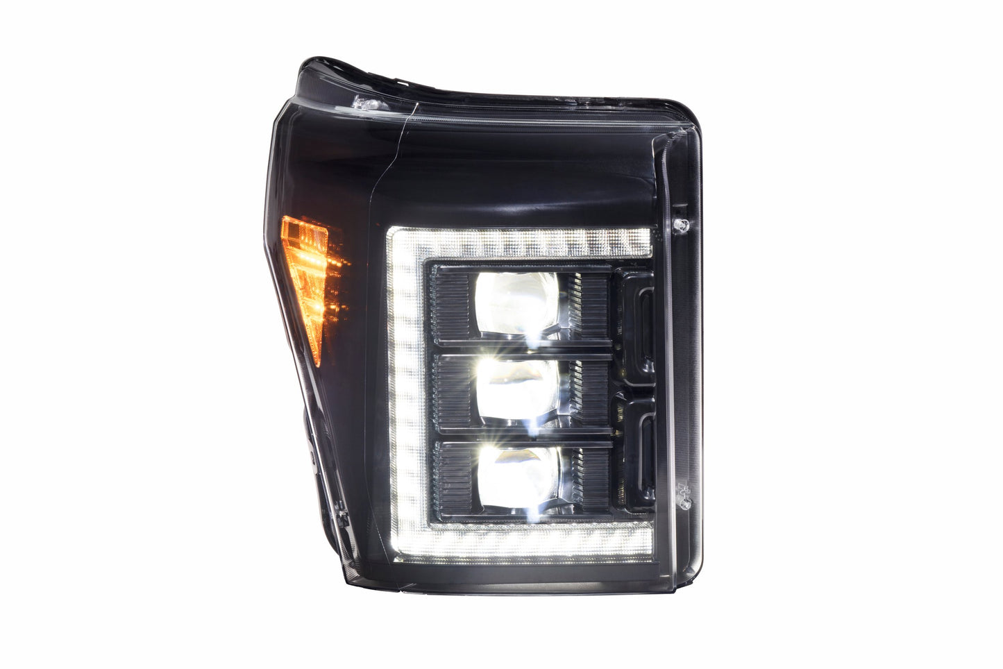 XB LED Headlights: Ford Super Duty (11-16 / White DRL / Set)