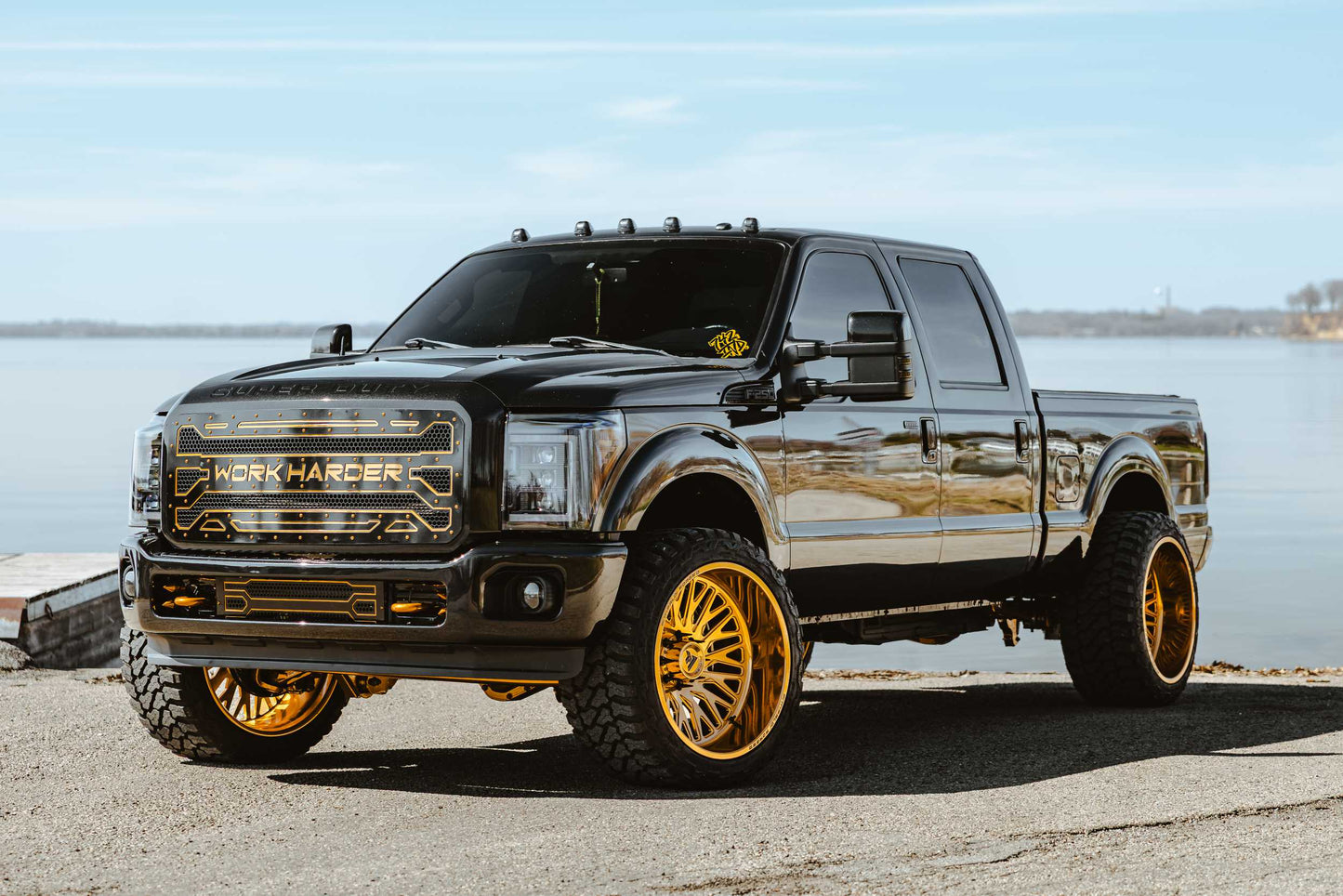 XB LED Headlights: Ford Super Duty (11-16 / White DRL / Set)