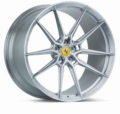 Vossen Novitec NF9 Wheel | 22x9.5 | +34mm Front | 5x4.5 (5x114.3) Bolt Pattern - Brushed Gloss Clear